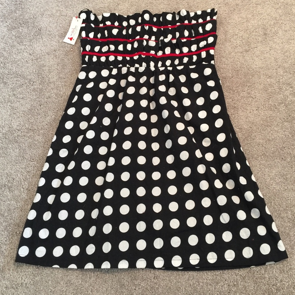 Judith March boutique strapless dress